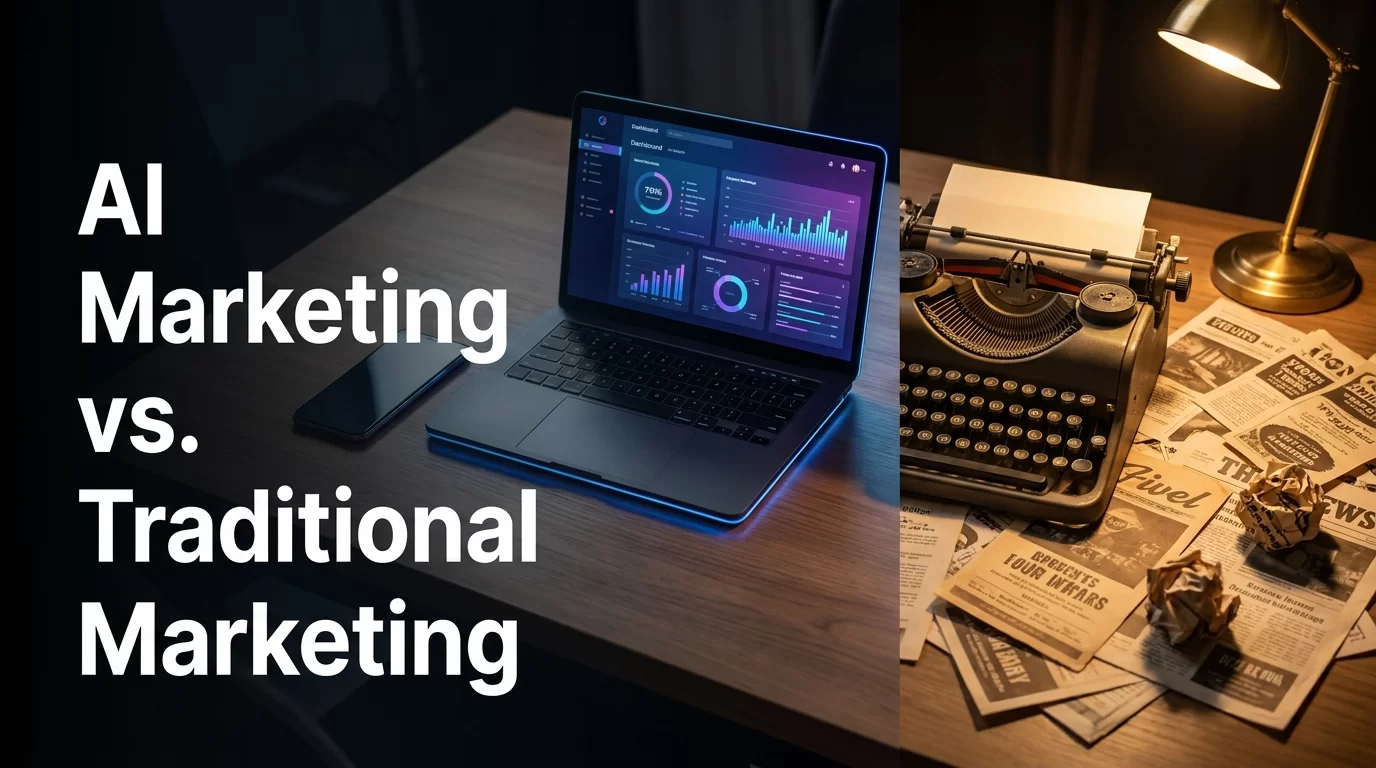 Read more about the article AI Marketing vs Traditional Marketing